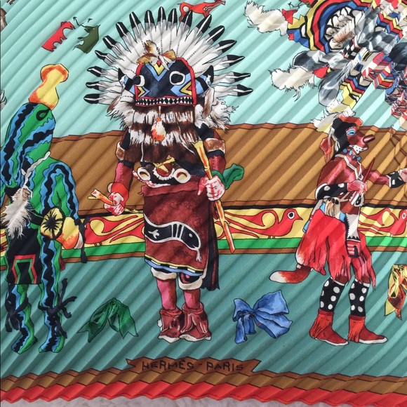 DESIGNER ▪️HOST PICK✨ HERMES KERMIT OLIVER SCARF - Picture 16 of 16